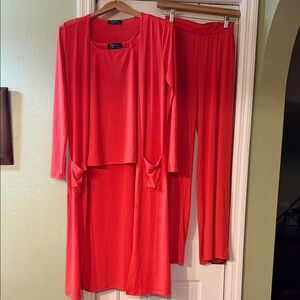 Three Piece Travel Set, Orange, Sexy Modest Boutique Brigitte Brianna